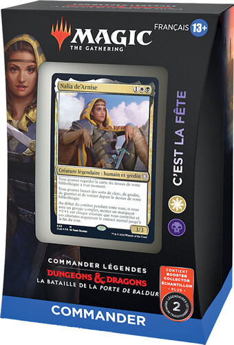 Wizards of the Coast MTG Battle for Baldur's Gate Commander Deck C'est la fête (Commander Legends 2) 