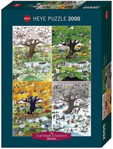 Heye Casse-tête 2000 4 saisons 4001689298739