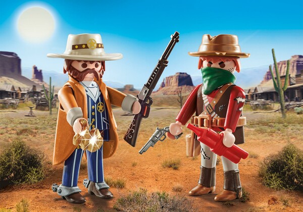Playmobil Playmobil 71508 Duo Sherif et bandit 4008789715081