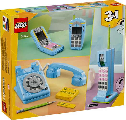LEGO LEGO 31174 Le téléphone rétro 673419412742