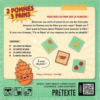 Pretexte 2 pommes 3 pains (fr) 3770024165050