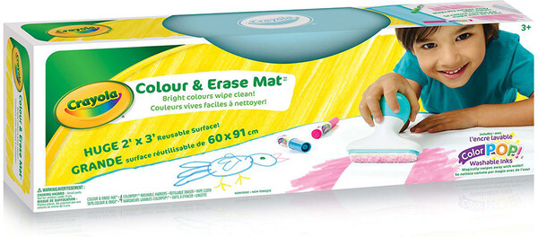 Crayola Colorie et efface Tapis réutilisable 063652414502