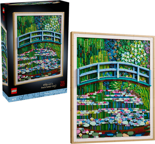 LEGO LEGO 31220 Art Claude Monet – Le bassin aux nymphéas, harmonie verte 673419423885