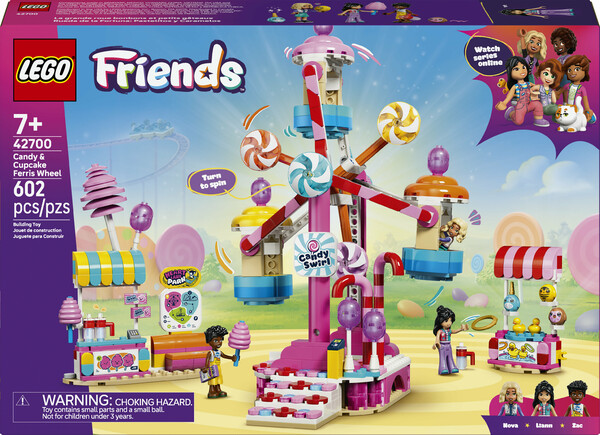 LEGO LEGO 42700 Friends Candy & Cupcake Ferris Wheel 673419421751