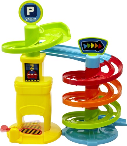 Kidoozie Mon premier garage avec rampe en spirale + voiture 020373024793