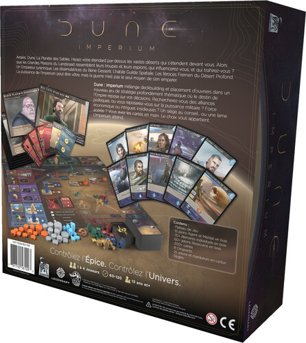 Lucky Duck Games Dune Imperium (fr) Base 787790581093