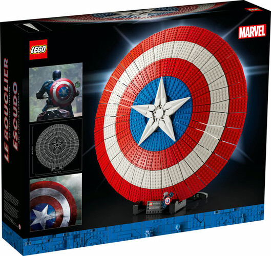 LEGO LEGO 76262 Le bouclier de Captain America 673419376730