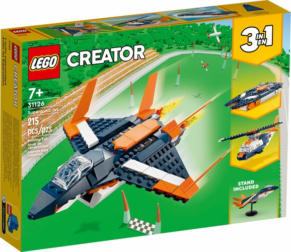 LEGO LEGO 31126 L’avion supersonique 673419352055