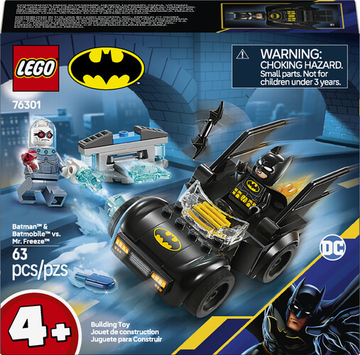 LEGO LEGO 76301 Batman™ & Batmobile™ vs. Mr. Freeze™ 673419406222