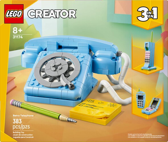 LEGO LEGO 31174 Le téléphone rétro 673419412742