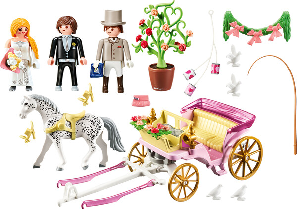 Playmobil Playmobil 9427 Carosse et couple de mariés 4008789094278