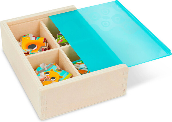 B. Brand Casse-tête B.Woody - Casse-tête de bois Pack o' Puzzles 48 pièces - Animaux domestiques 062243467156