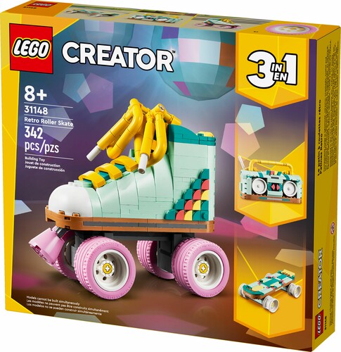 LEGO LEGO 31148 Les patins à roulettes rétro 673419388627
