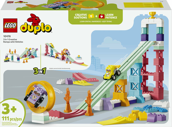 LEGO LEGO 10478 Duplo 3 in 1 Creative Ramps with Vehicles 673419420662