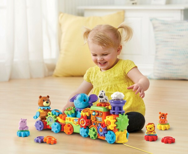 VTech VTech Zooz Super train à engrenages magiques (fr) 3417761989050