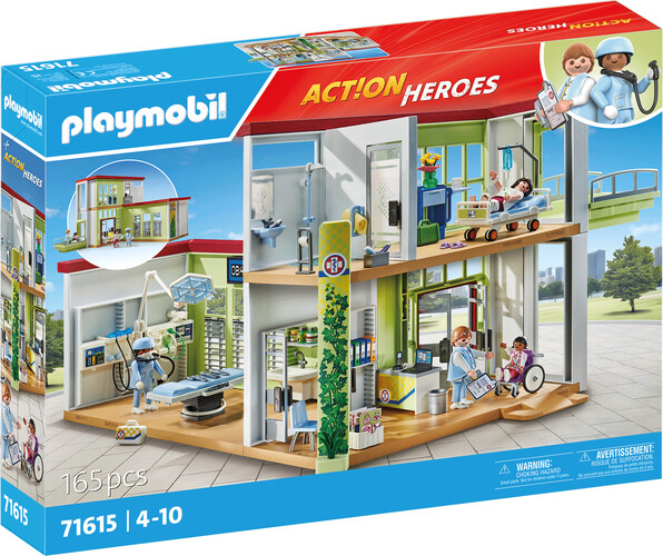 Playmobil Playmobil 71615 Hôpital aménagé 4008789716156