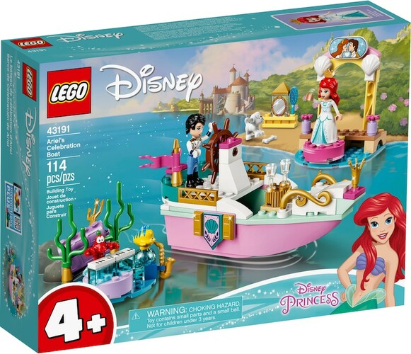 LEGO LEGO 43191 Le bateau de mariage d’Ariel 673419337885
