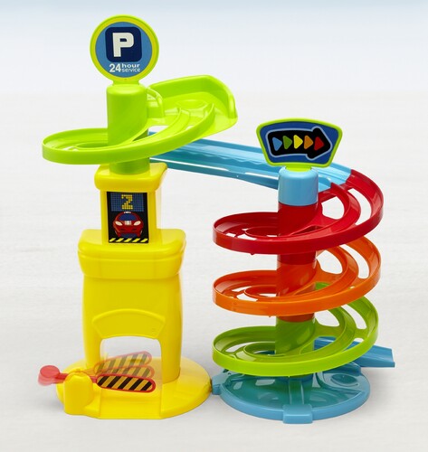 Kidoozie Mon premier garage avec rampe en spirale + voiture 020373024793