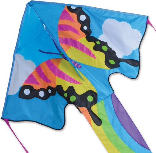 Premier Kites Cerf-volant monocorde large facile à voler joli papillon 46'' x 90'' 630104440640
