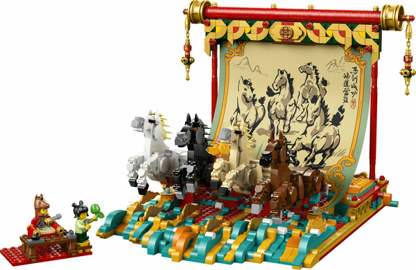 LEGO LEGO 80119 La toile de chevaux au galop 673419419376