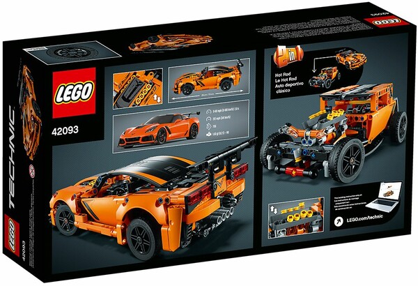 LEGO LEGO 42093 Technic Super voiture Chevrolet Corvette ZR1 673419303248