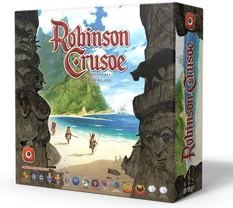 Portal Games Robinson Crusoé (fr) base Aventures sur l'île maudite, édition 2018 8435407619753