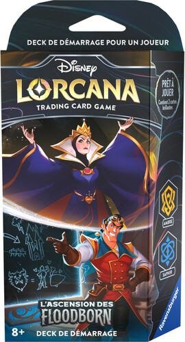 Lorcana Disney lorcana (FR) Rise of the floodborn - Starter Deck The Queen X Gaston 4050368982377