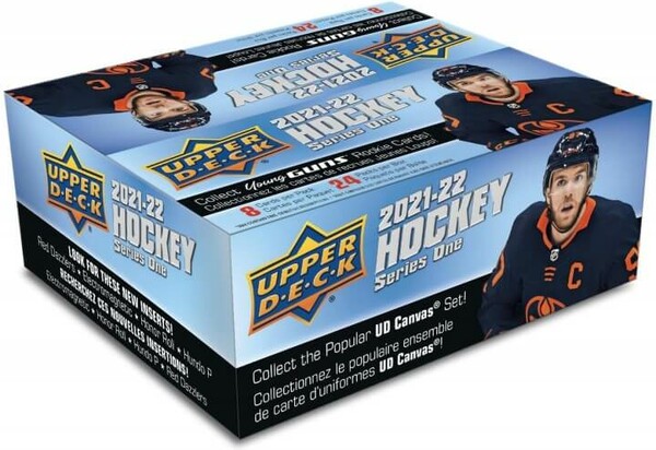 Upper Deck Upper Deck series one Hockey 21/22 Retail Booster Box 053334968300