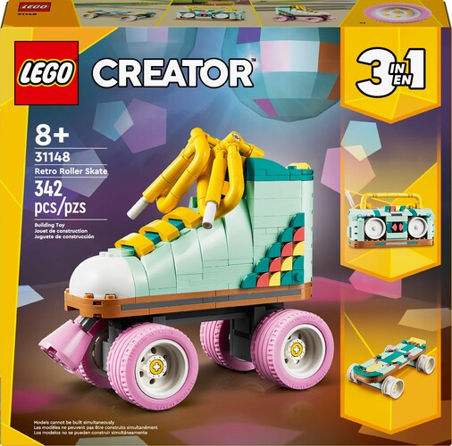 LEGO LEGO 31148 Les patins à roulettes rétro 673419388627