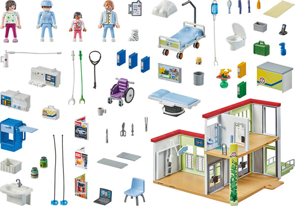 Playmobil Playmobil 71615 Hôpital aménagé 4008789716156