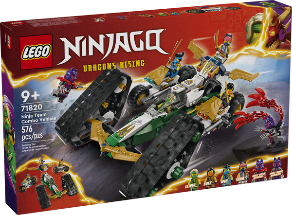 LEGO LEGO 71820 Le véhicule mixte de l’équipe ninja 673419389860