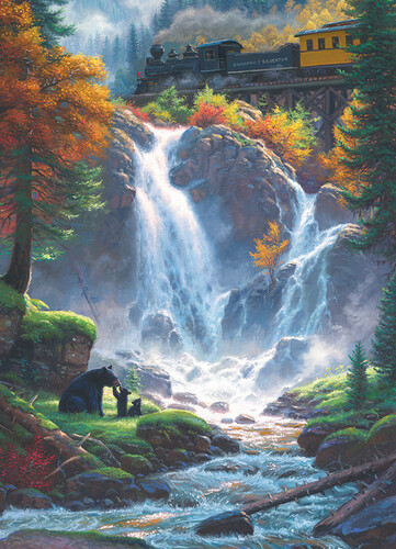 Cobble Hill Puzzle Company Casse-tête 500 large - Mountain Pass 625012450850