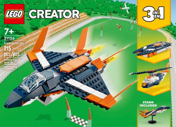 LEGO LEGO 31126 L’avion supersonique 673419352055
