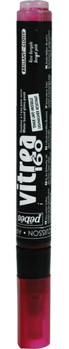 pébéo Peinture pour verre vitrea 160 feutre rose bengale 83 3167861180832