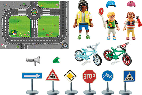 Playmobil Playmobil 71332 Éducation à la circulation 4008789713322