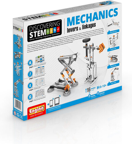 Engino Science Stem Mechanics niveaux et liens (fr/en) 5291664004762