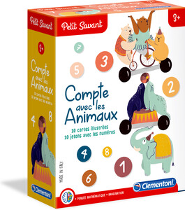 Clementoni Petit savant Compte avec les animaux (fr) 8005125523634