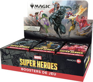 Wizards of the Coast MTG Marvel super heroes - play booster box (francais) 5010996359377