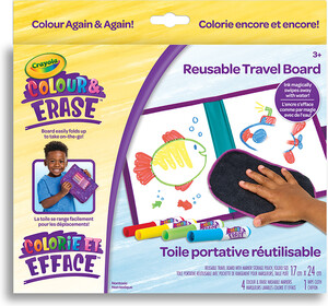 Crayola Colorie et efface Toile portative réutilisable 063652694300