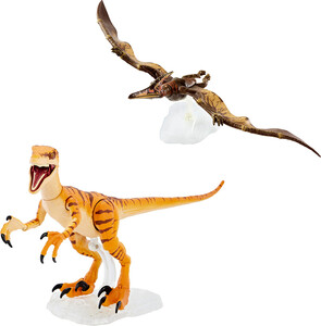 Mattel Jurassic World- Amber Collection Mid-Sized Dino Velociraptor 887961973068