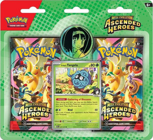 Pokémon Pokemon Mega Evolution 2.5 - ascended heroes - 2pk blister - erika (francais) 