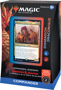Wizards of the Coast MTG Battle for Baldur's Gate Commander Deck Dissension draconique (Commander Legends 2) 