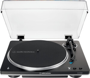 Audio Technica Table Tournante AT-LP70XBT-BS Noir et Argent automatique Belt-Drive (Bluetooth) 4961310162306