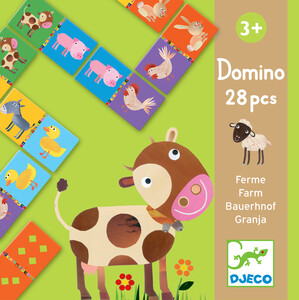 Djeco Domino ferme (fr/en) 3070900081581