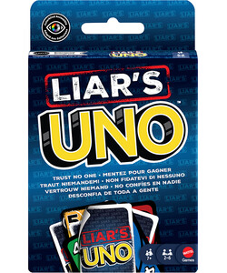 Mattel Jeu Uno (fr/en) liar's 194735364275