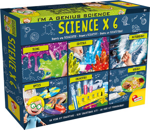 Lisciani Giochi Science Petit Génie Coffret Scientifique x 6 (fr/en) 8008324080489