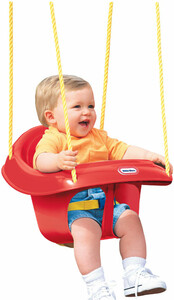Little Tikes Little Tikes Siège de balançoire rouge pour tout petit, max 50 lb 050743637247