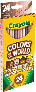 Crayola Colors of the World - 24 crayons de couleur 063652415400