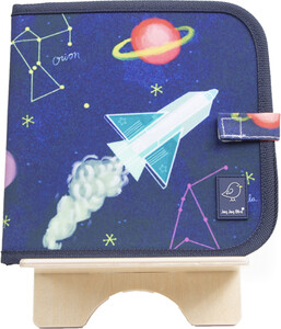Jaq Jaq Bird Jaq Jaq Bird Livre à colorier constellations + 4 crayons Butterstix (fr/en) 650726210124