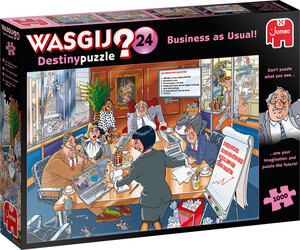 Jumbo Casse-tête 1000 Wasgij destiny #24 Les affaires sont les affaires 8710126250136